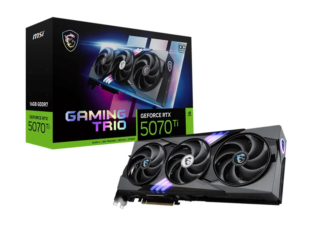MSI VGA RTX 5070 TI 16G GAMING TRIO OC 1