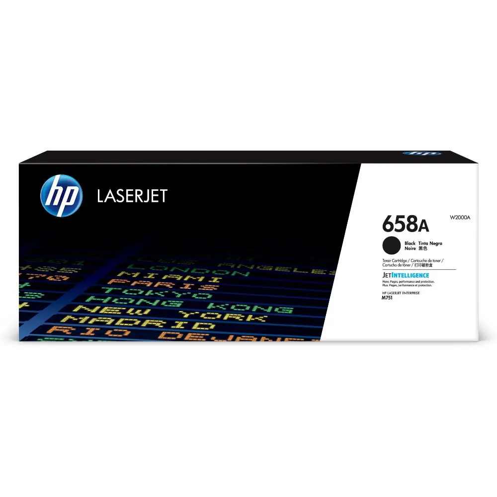 HP 658A Black Siyah 16.000 Sayfa Toner W2000A 1