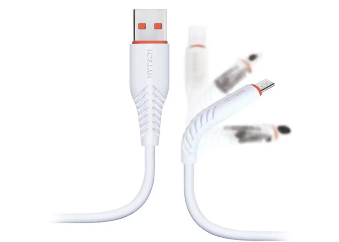 Hytech HY-X235 1.2M 3A Micro Usb Beyaz Data 1