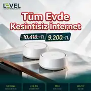 Tp-Link DECO BE25 2Li Wi-Fi 7 BE3600 Tüm Evi Kapsayan Mesh Wifi Sistemi 1