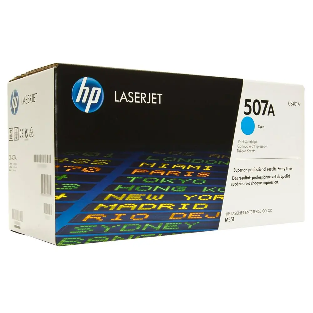 HP 507A Cyan Mavi 6.000 Sayfa Toner CE401A 1
