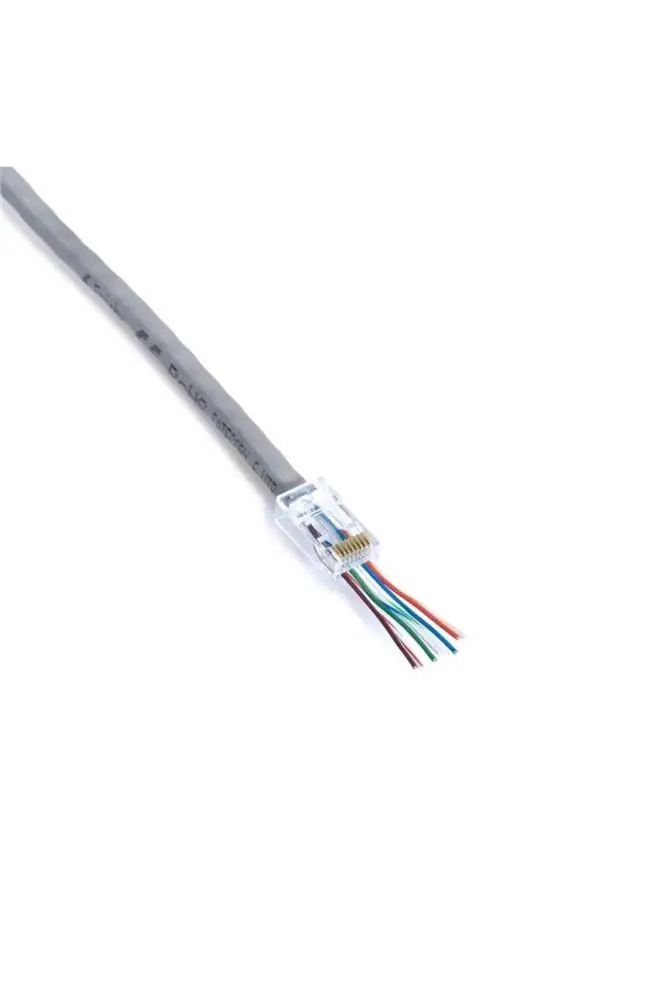 FRISBY FNW-RJ4528N RJ-45 Cat 6 Yeni Nesil Delikli Konnektör 100lü Kutulu 1