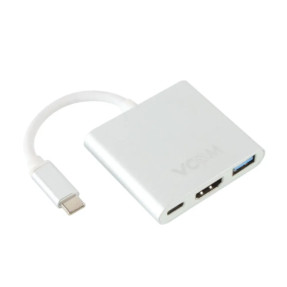 Vcom CU427M Type-C-M To Hdmi-F Usb 3.0-F Type-C-F Çevirici 1