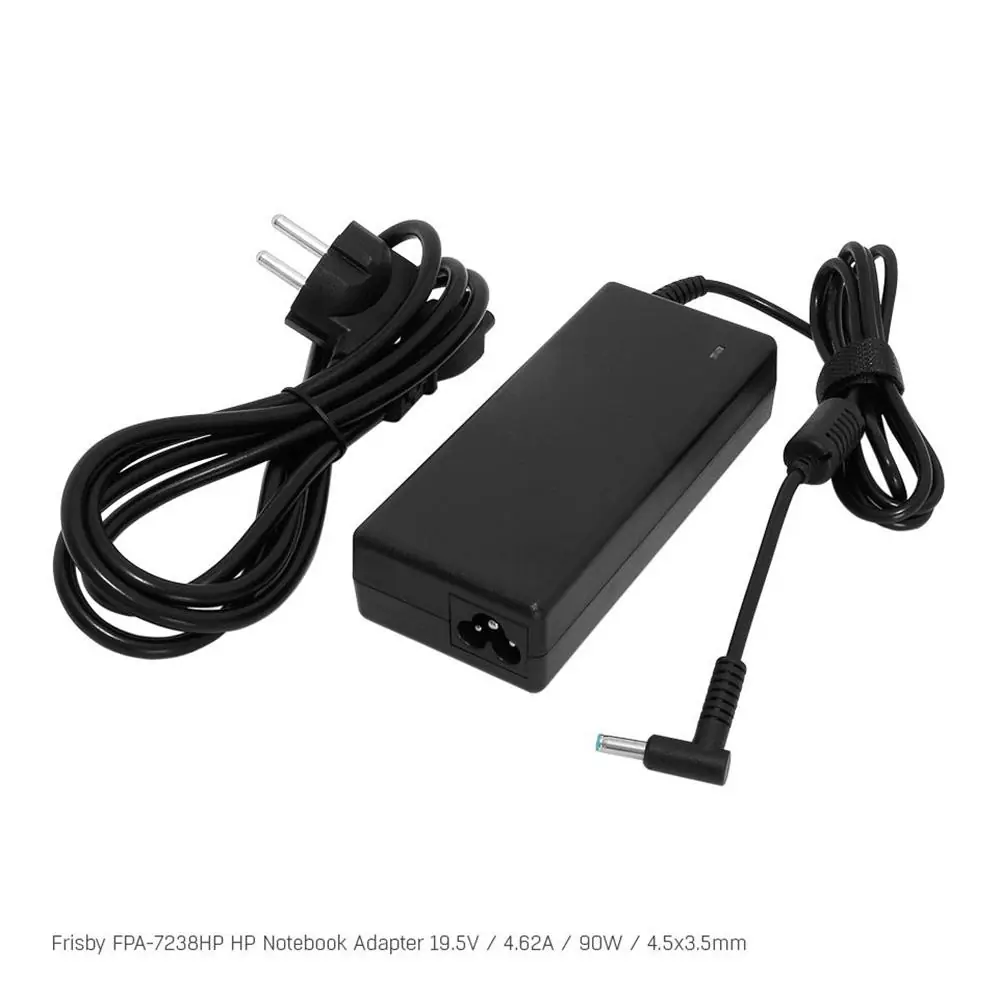 Frisby FPA-7238HP Notebook Adaptör (HP) 19.5V  4.62A (Uç Boyutu : 4.5 x 3.5mm ) 1