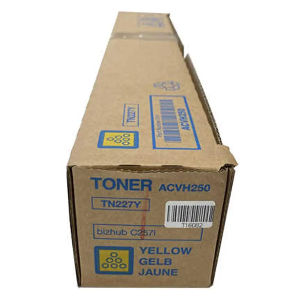 Konica Minolta TN-227Y Yellow Sarı Orjinal Fotokopi Toneri Bizhup C257i 24.000 Sayfa 1
