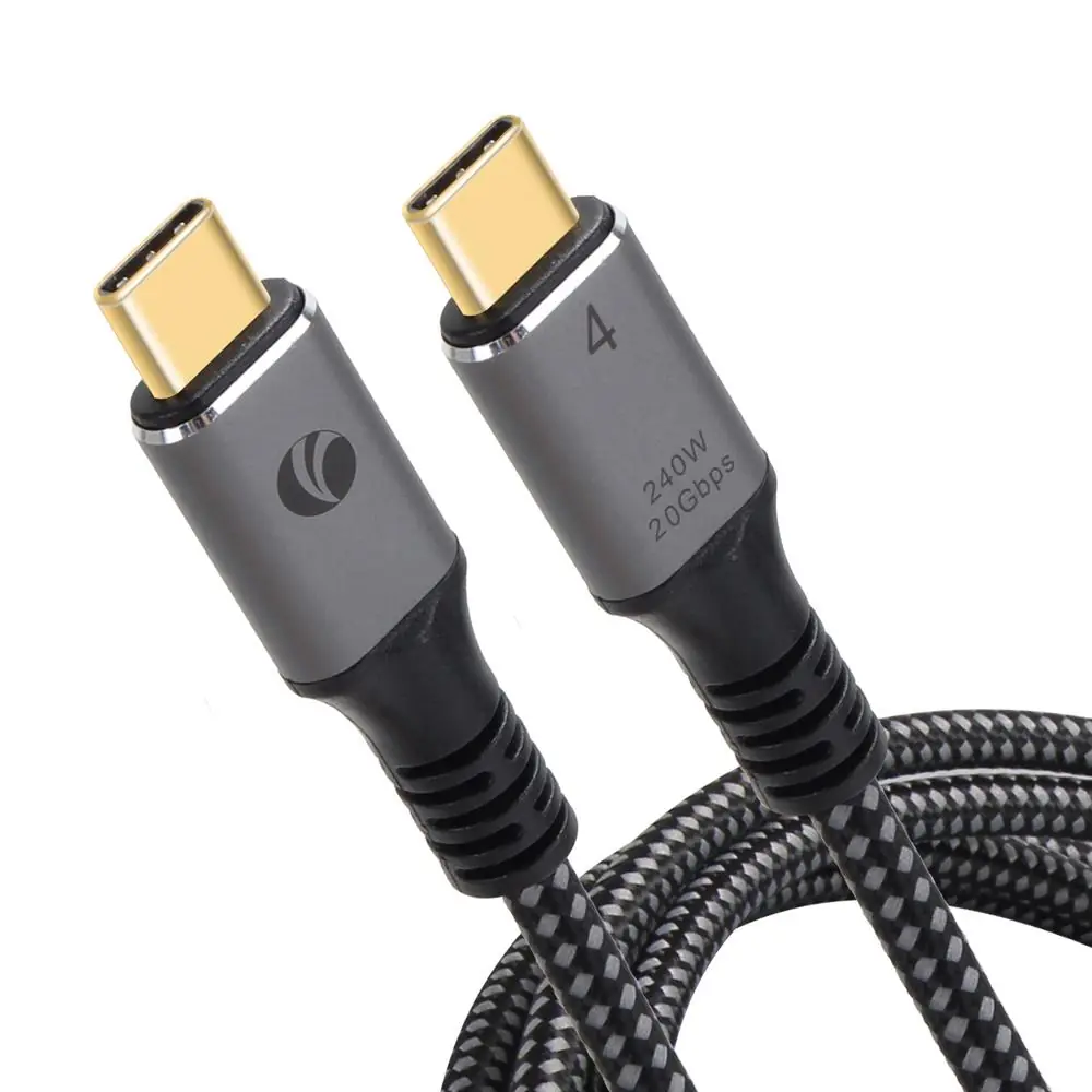 Vcom CU521M-2.0 Type-C USB4 20Gbps Data 240W 2m Şarj Kablosu 1