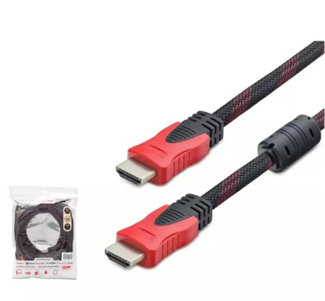 Hadron Hdx2011 20M   Hdmi Kablo Örgülü Siyah 1