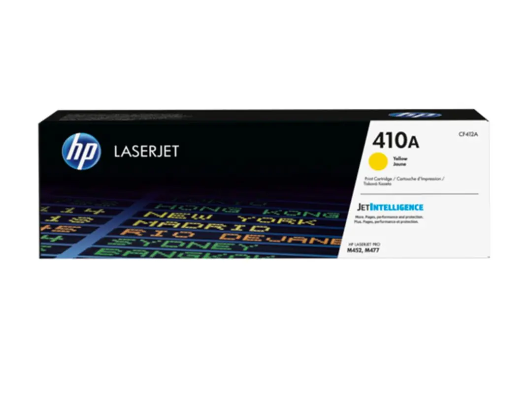 HP 410A Yellow Sarı 2.300 Sayfa Toner CF412A 1