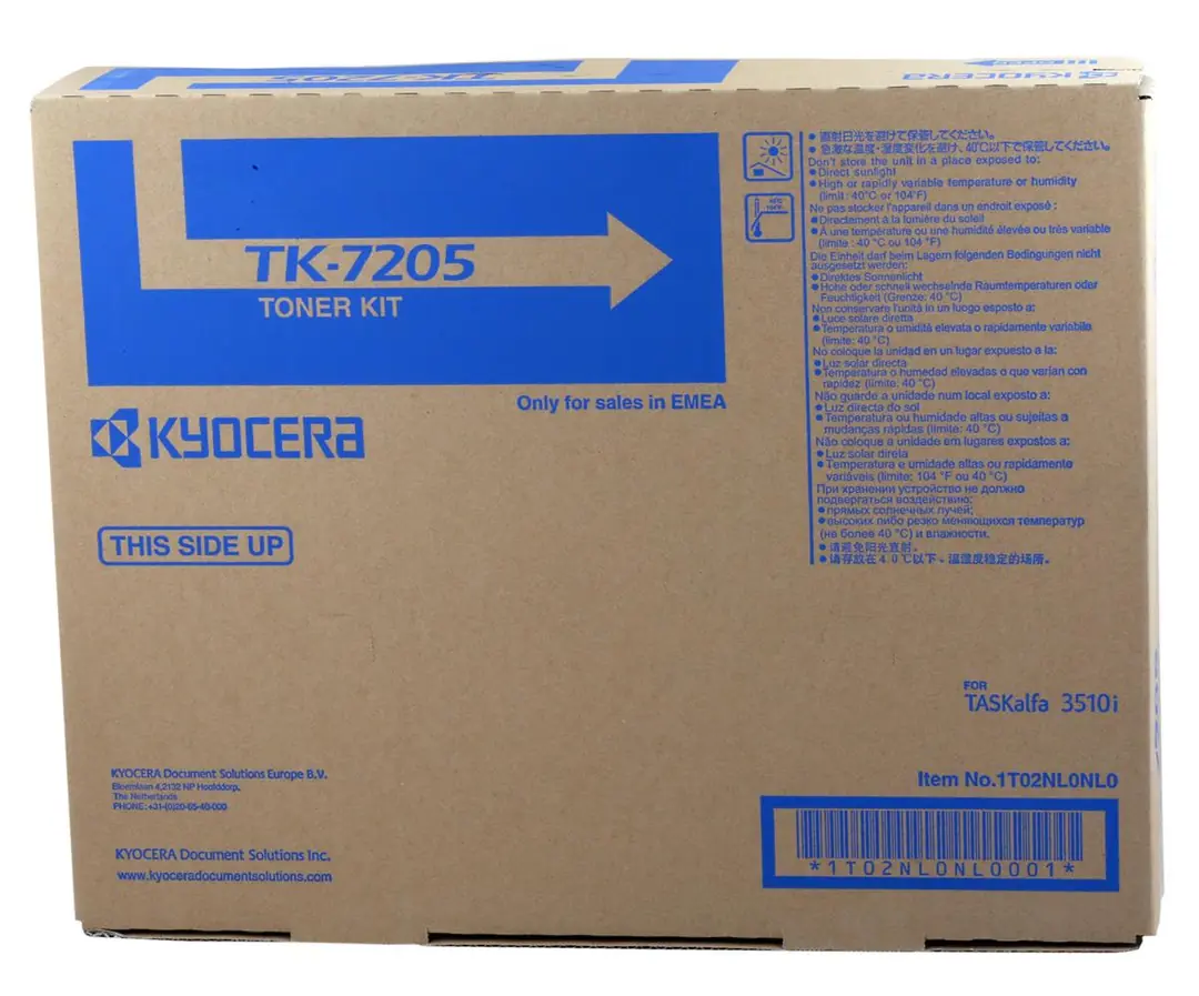 Kyocera TK-7205 Orjinal Fotokopi Toneri Taskalfa 3510i-3511i 35.000 Sayfa 1