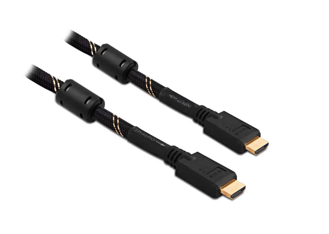 S-link SLX-2760 HDMI TO HDMI 60m Çift Filtre+Çipsetli+Kor.Kılıf 1.4 Ver. 3D Kabl 1