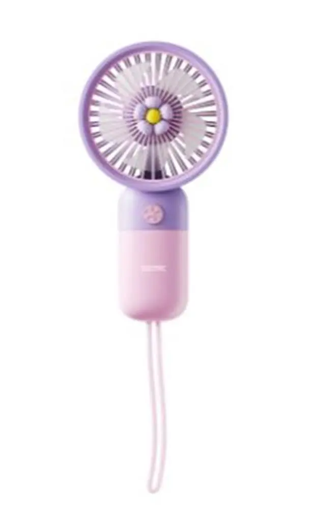 Asonic AFN24 Mor  500mAh 3 Hız Kademeli Masaüstü Usb Fan 1