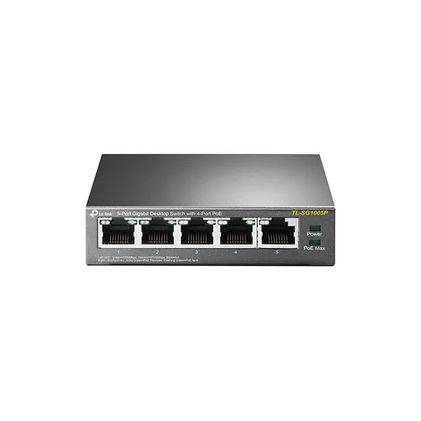 TP-LINK TL-SG1005P +4 PORT POE SWITCH