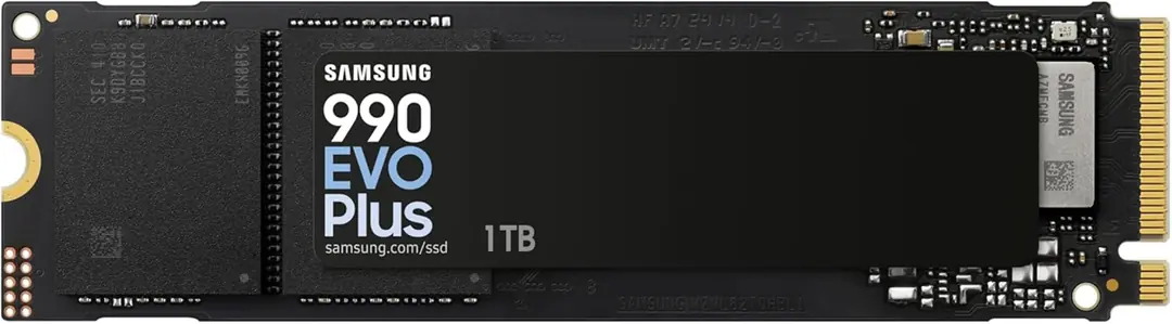 Samsung 1TB 990 EVO PLUS MZ-V9S1T0BW 7150-6300 MB-sn PCIe NVMe M.2 SSD Disk