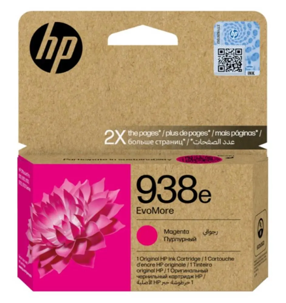 HP 938e Magenta Kırmızı Yüksek Kapasite Kartuş 4S6Y0PE 1