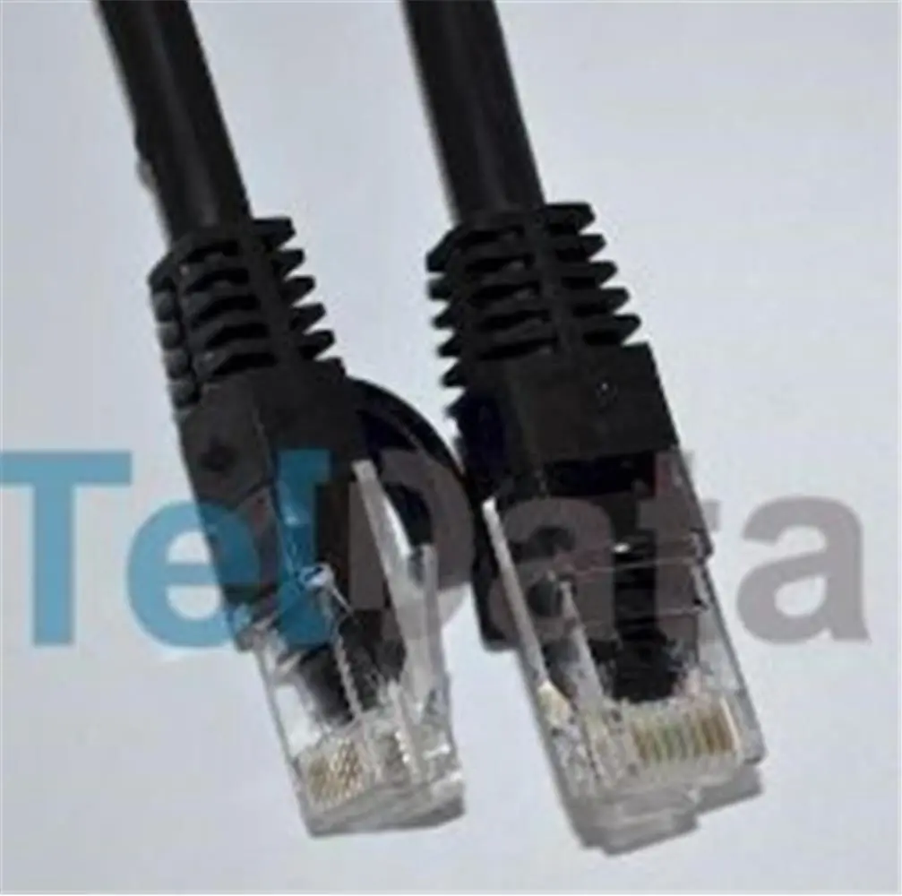 Teldata TLD-3000S Cat6 30MT Siyah Utp Patch Kablo 1