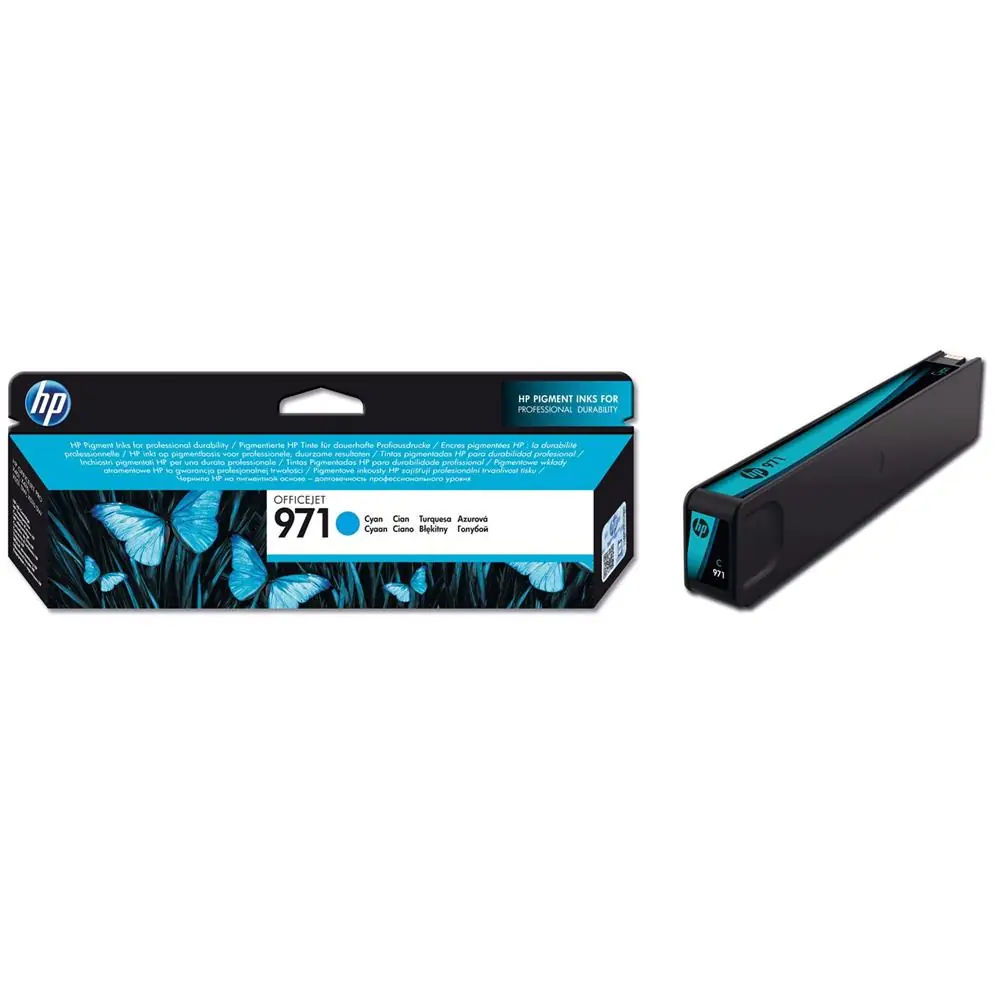 HP 971 Cyan Mavi 3.000 Sayfa Kartuş CN622A 1