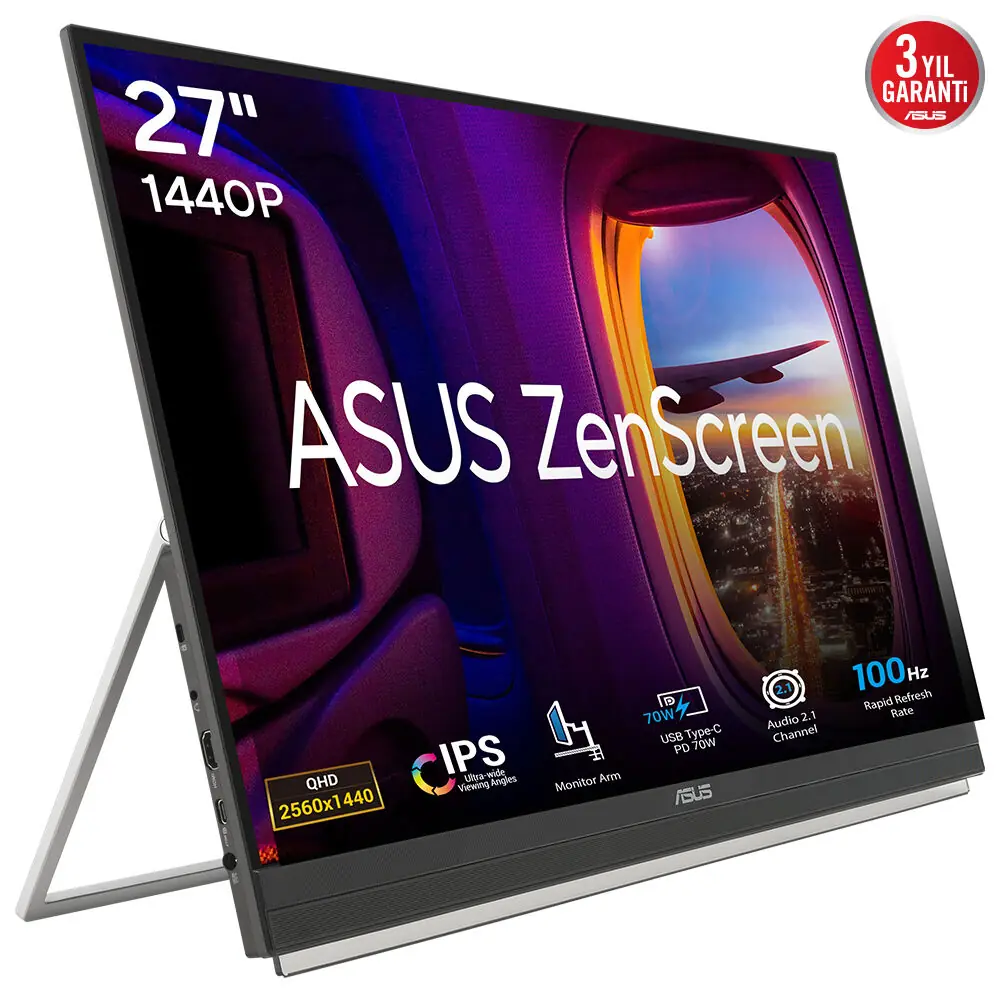 ASUS ZenScreen MB27ACF 27 IPS 2560x1440 1