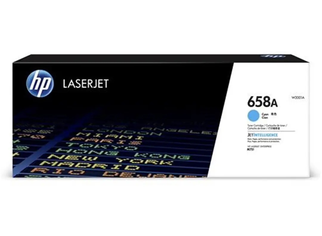 HP 658A Cyan Mavi 6.000 Sayfa Toner W2001A 1