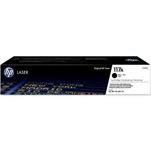 HP W2070A  (117A) SİYAH TONER 1