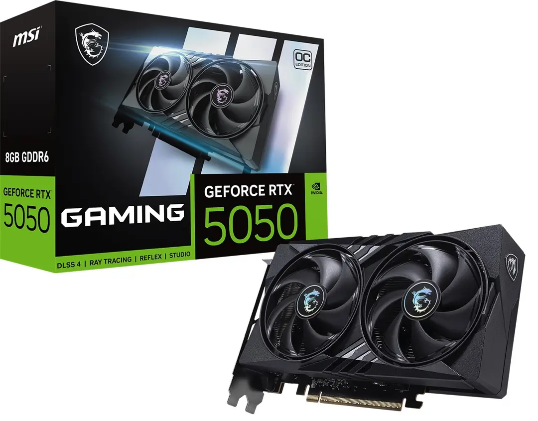 MSI VGA GEFORCE RTX 5050 8G GAMING OC 1