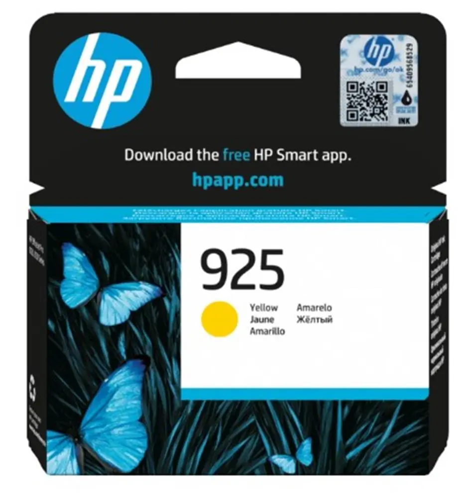 HP 925 Yellow Sarı Kartuş 4K0V8PE 1