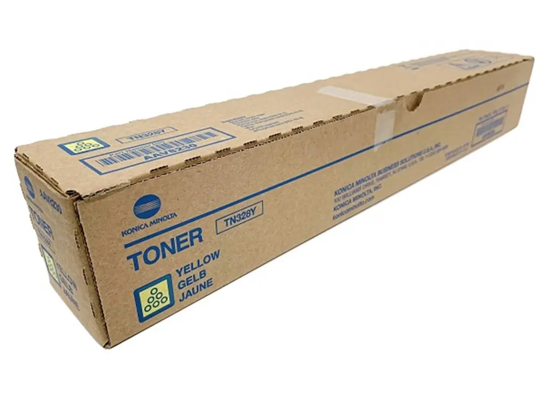 Minolta TN-328Y Yellow Sarı Orjinal Fotokopi Toneri Bizhup C250İ-300İ-360İ 28.000 Sayfa 1