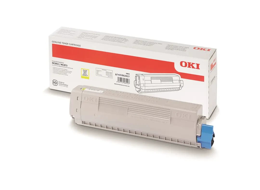 OKI 45862837 TONER-Y-MC853/873/-7.3K-NEU 1
