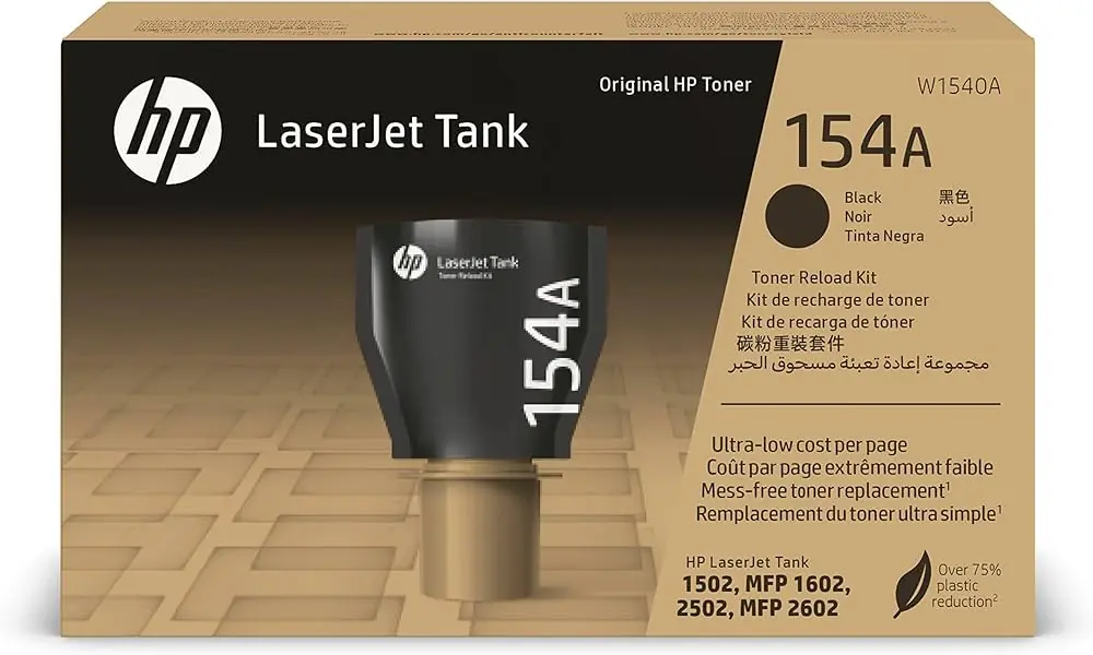 HP 154A Black Siyah 2.500 Sayfa Laserjet Tank Tanklı Yazıcı Toneri W1540A