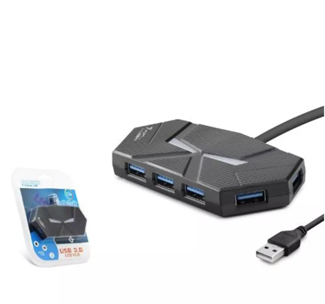 Hadron Hdx7038 Usb3.0 Hub 7-Usb3.0 1.2M Siyah 1