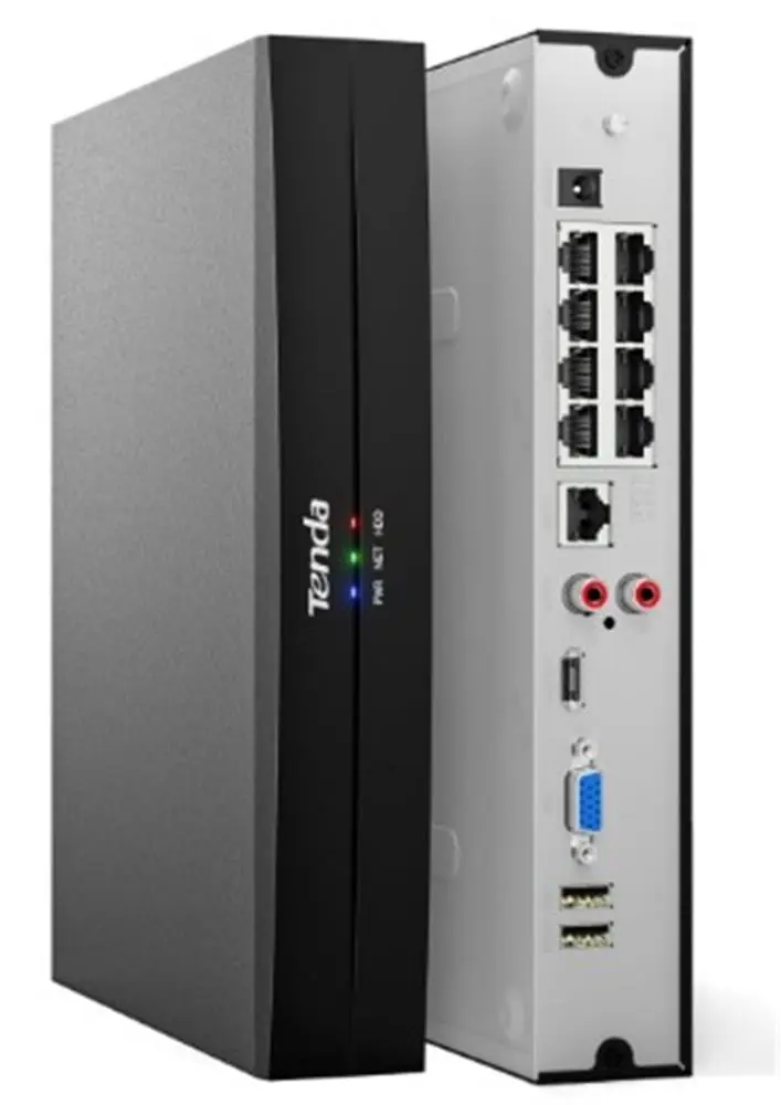 Tenda TN3108-8P 8 Kanal Poe 4K 8MP Destekli NVR Kayıt Cİhazı