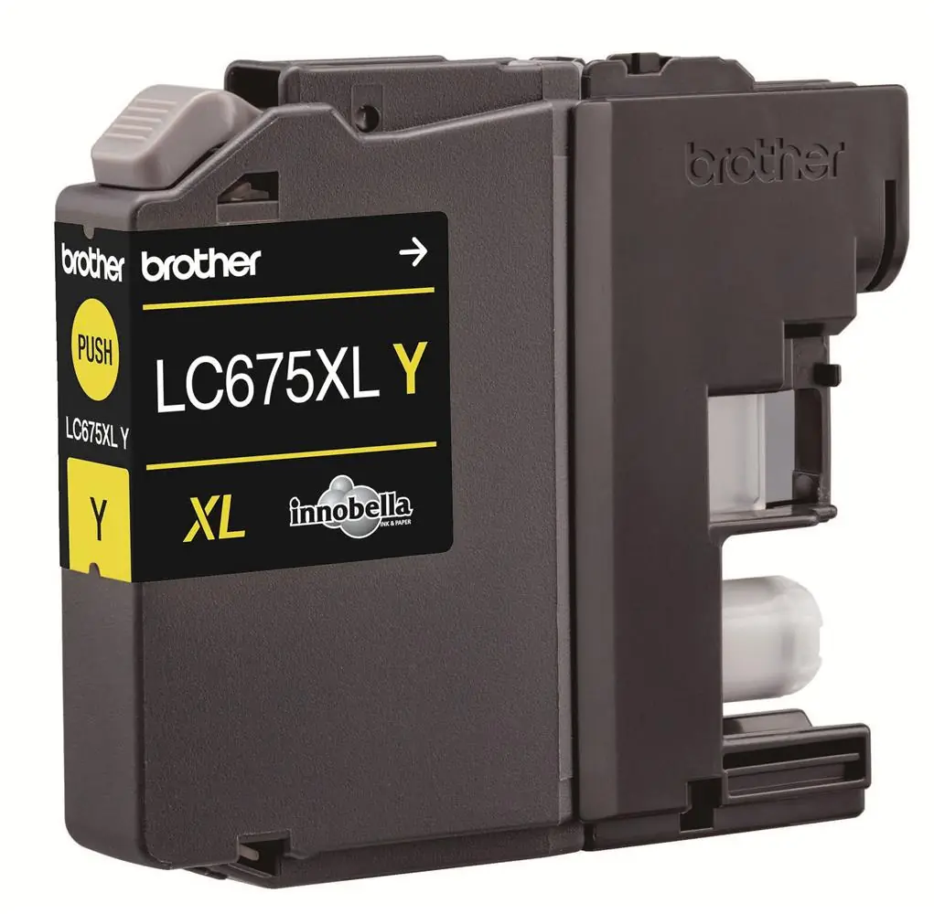 Brother LC675XLY Yellow Sarı 1.200 Sayfa Kartuş MFC-J2320-J2720 1
