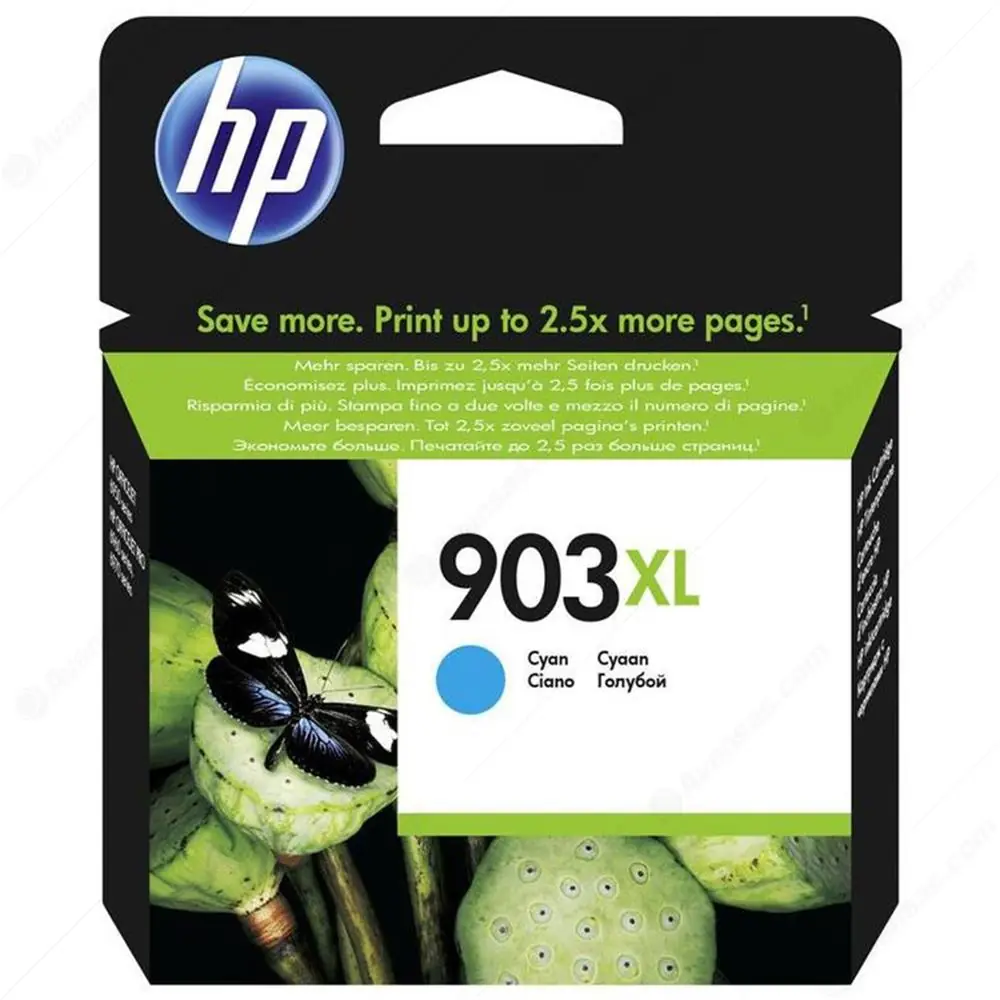 HP 903XL Cyan Mavi Yüksek Kapasite Kartuş T6M03AE 1