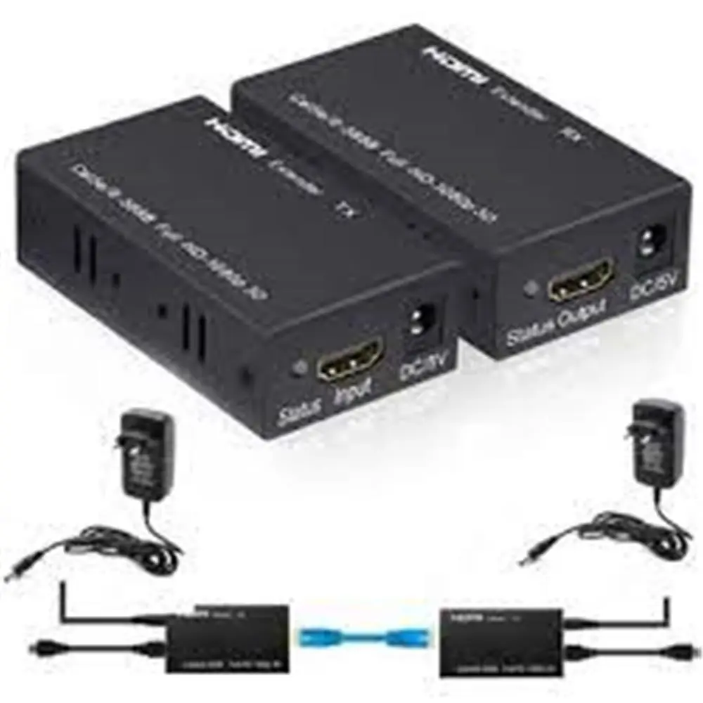 Apronx APX-60M Cat5e-Cat6 60metre Full Hd 1080P HDMI Extender 1