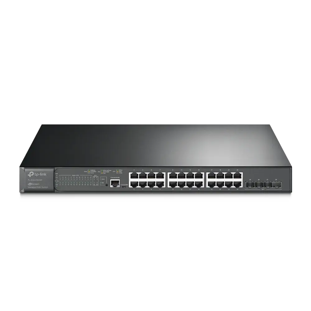 TP-LINK TL-SG3428XMP 24 PRT POE SWITCH 1