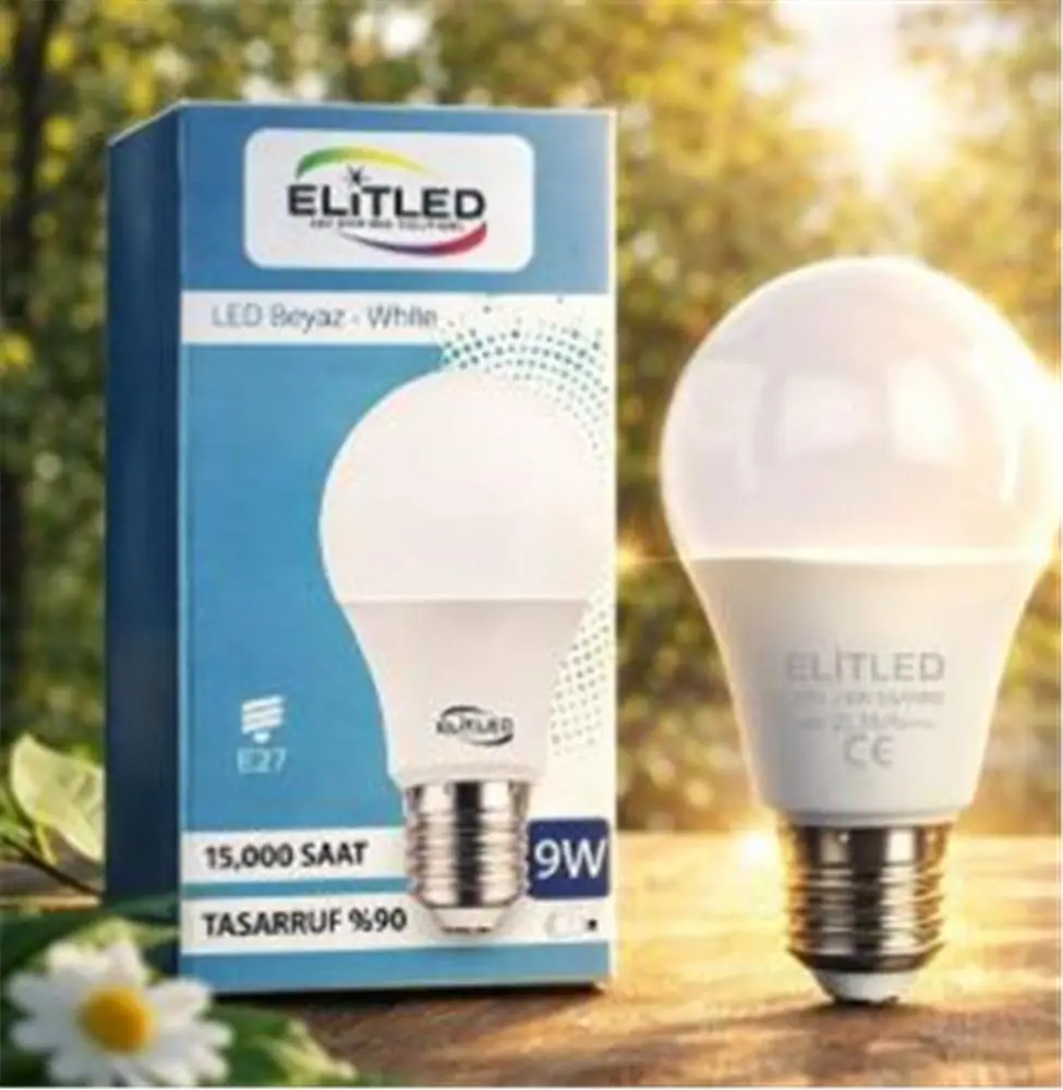 ELİTLED 9W BEYAZ LED AMPUL 1