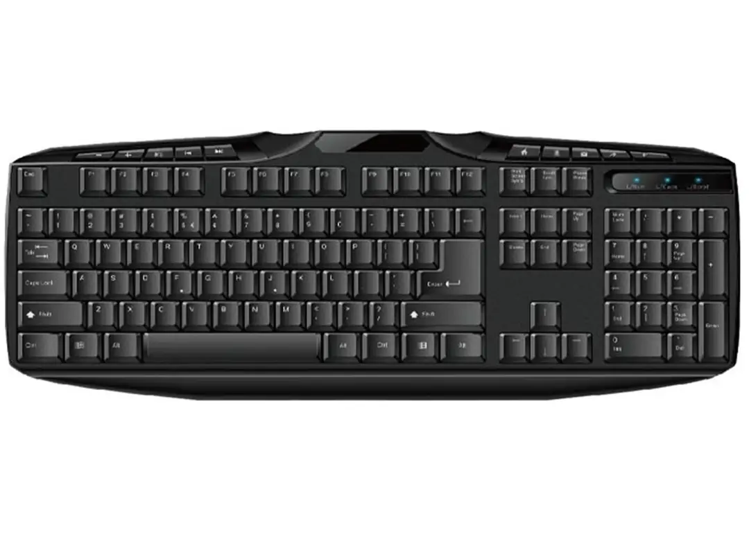 Everest KB-250U Siyah Q Usb Kablolu Multimedya 116 Tuşlu Klavye 1