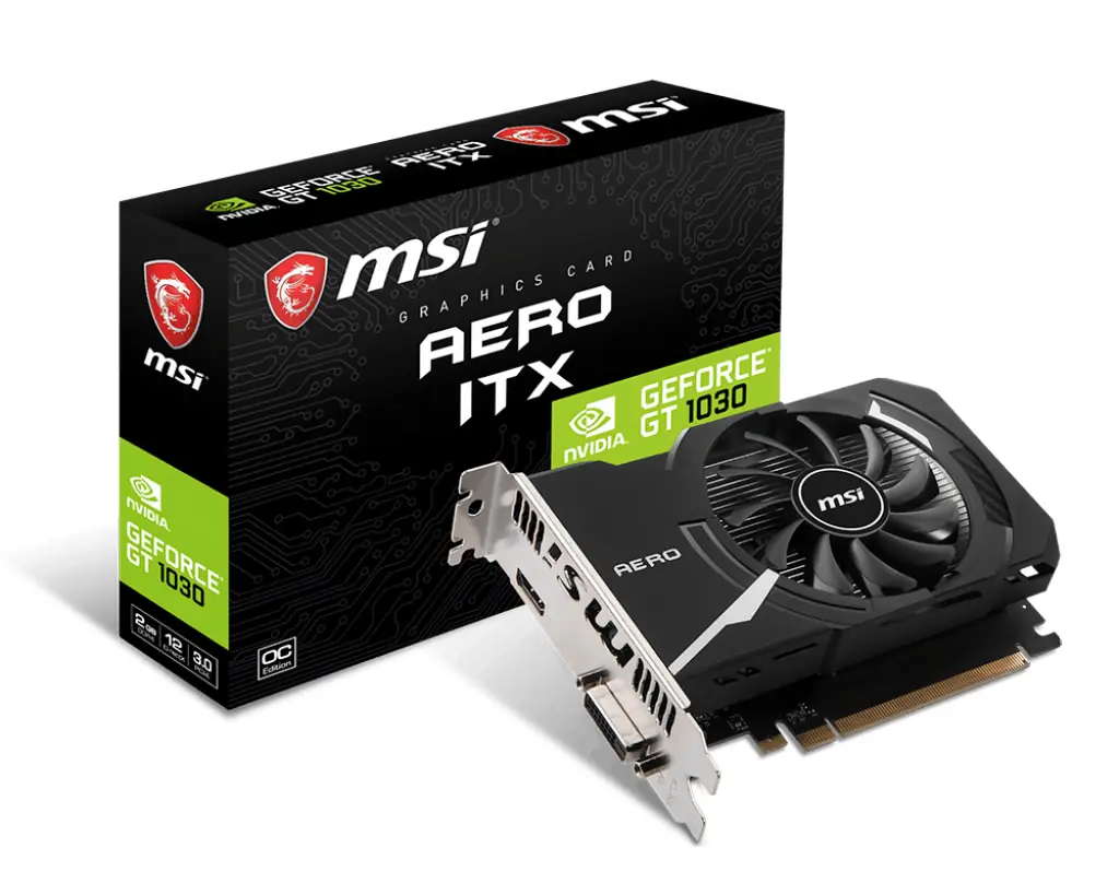 MSI VGA GeForce GT 1030 AERO ITX 2GD4 OC