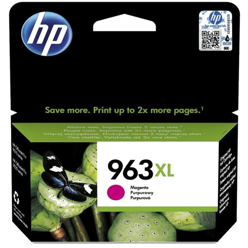 HP 963XL Yüksek Kapasite Magenta Kırmızı Kartuş 3JA28A 1