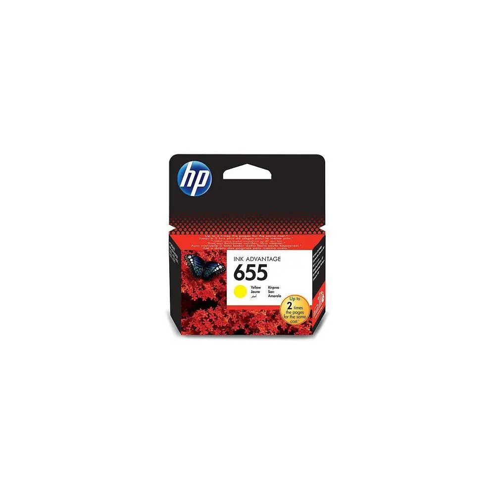 HP 655 Yellow Sarı Kartuş CZ112AE 1