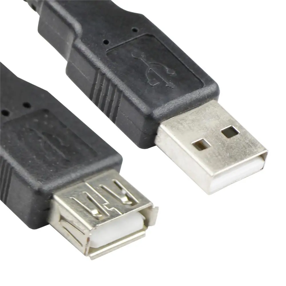 Vcom CU202-B-1.5 Siyah 1.5MT Usb 2.0 Uzatma Kablosu 1