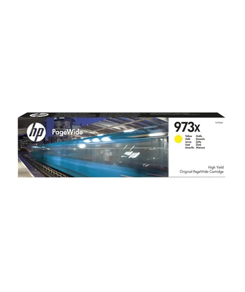 HP 973X Yellow Yüksek Kapasite Pagewide Kartuş F6T83AE 1
