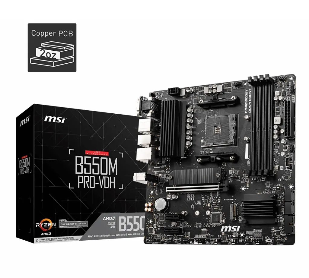 MSI MB B550M PRO-VDH
