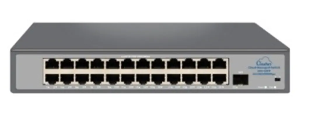 Nova NVC-HIS2124G1S 24 Port 1 SFP Full Giga Cloud Non Poe Ethernet Switch 1