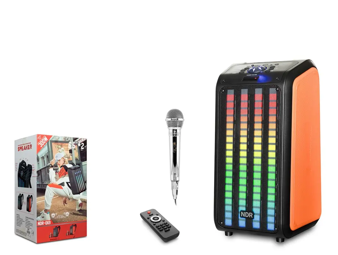 NDRQ69 FM Usb-Ledsw-Auxin 300W Müzik Çalar 1