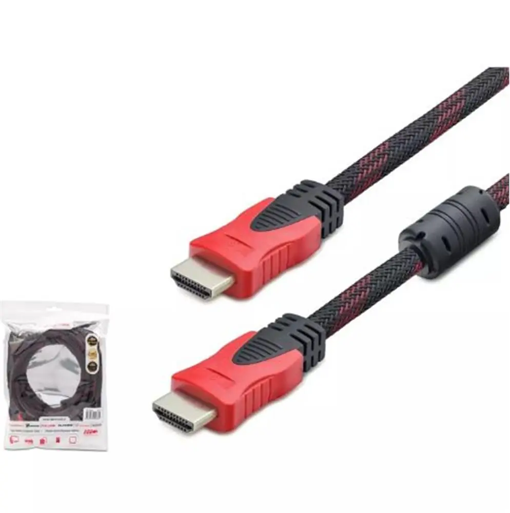 HADRON HDX2012 HDMI (M) TO HDMI (M) KABLO ÖRGÜLÜ 1.5M SİYAH 1