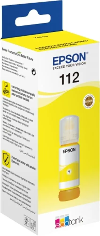 Epson 112 Yellow Sarı Şişe Mürekkep C13T06C44A 1