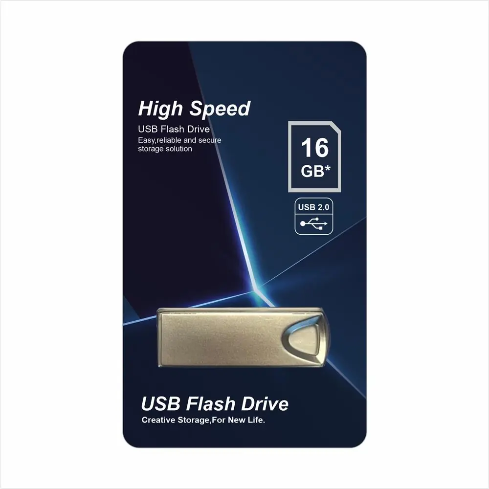 Elba 16GB Metal 2.0 USB Flash Bellek 1