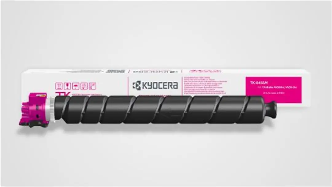 Kyocera TK-8455M Magenta Kırmızı Orjinal Fotokopi Toneri TASKalfa MZ2501ci - MZ3501ci 12.000 Sayfa 1