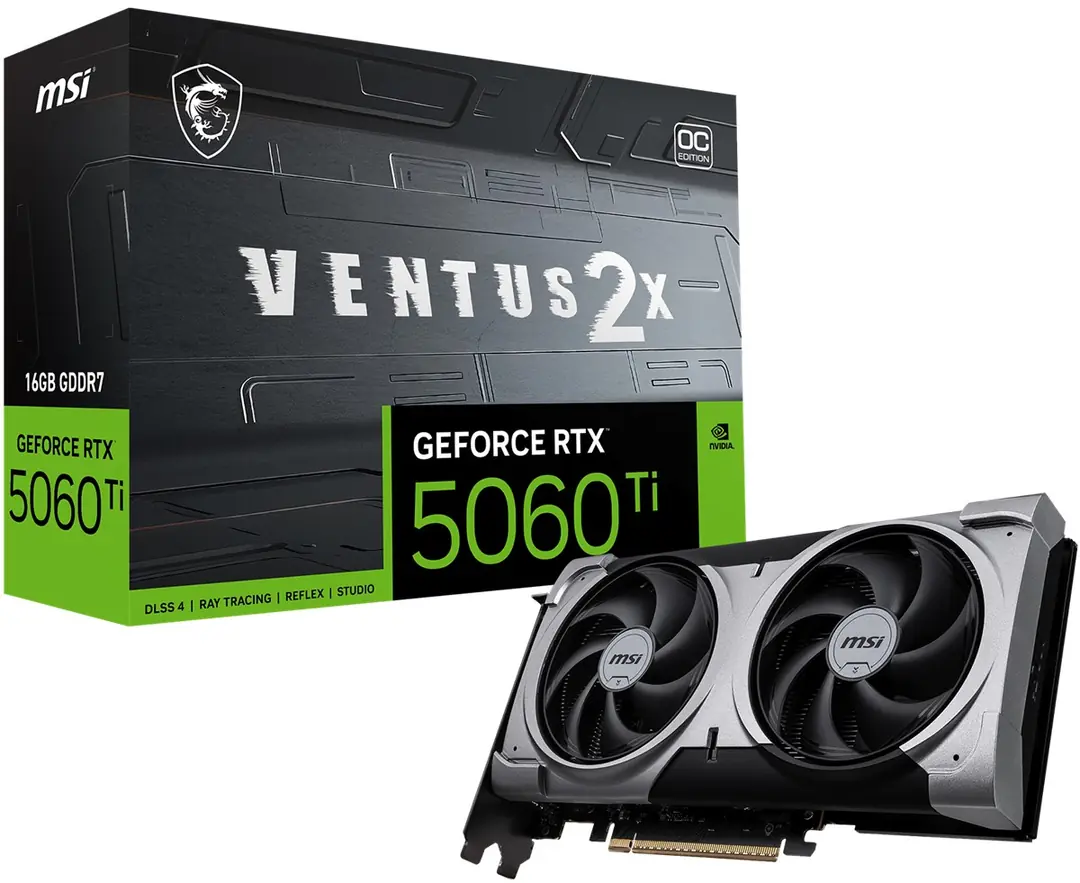MSI RTX 5060 TI 16G VENTUS 2X OC PLUS