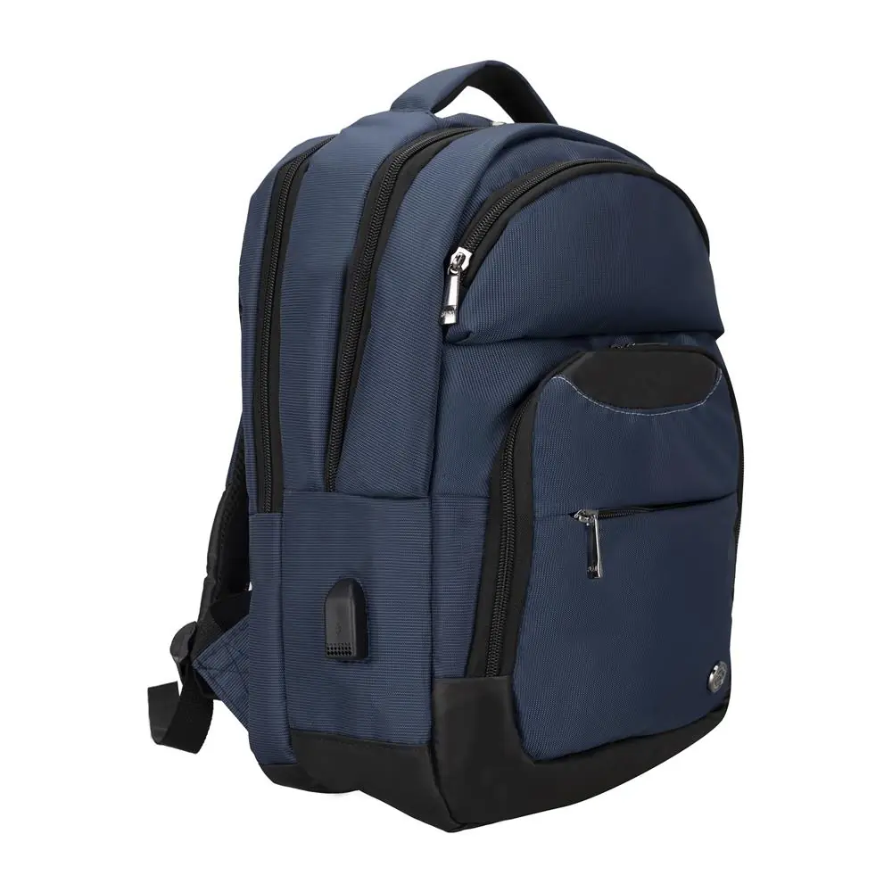 Plm Monza-Usb Lacivert 15.6 Notebook Sırt Çantası 1